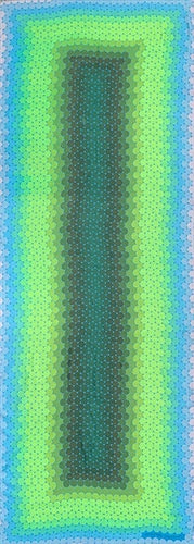 DS-1003 "GREEN VALLEY" - JONATHAN SAUNDERS DIGITAL PRINT CASHMERE MODAL SCARF. MADE IN ITALY