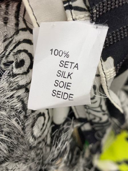 DS-1021 "COLOMBINA" - ETRO DIGITAL PRINT SILK SCARF. MADE IN ITALY