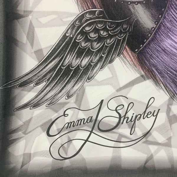 ES-1044 "THE LYNX"-A - EMMA SHIPLEY DIGITAL PRINT SILK SCARF. MADE IN ITALY