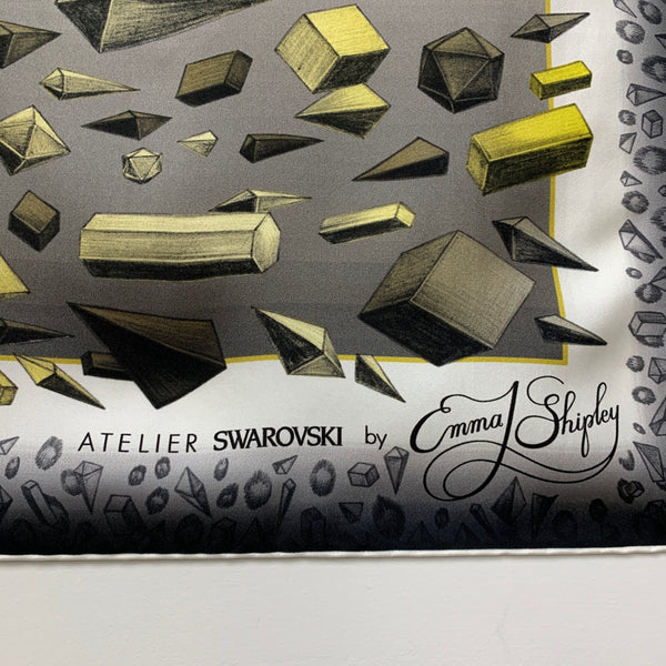 ES-1025 "HIMALAYA" - EMMA SHIPLEY FEAT. ATELIER SWAROVSKI DIGITAL PRINT SILK SCARF. MADE IN ITALY