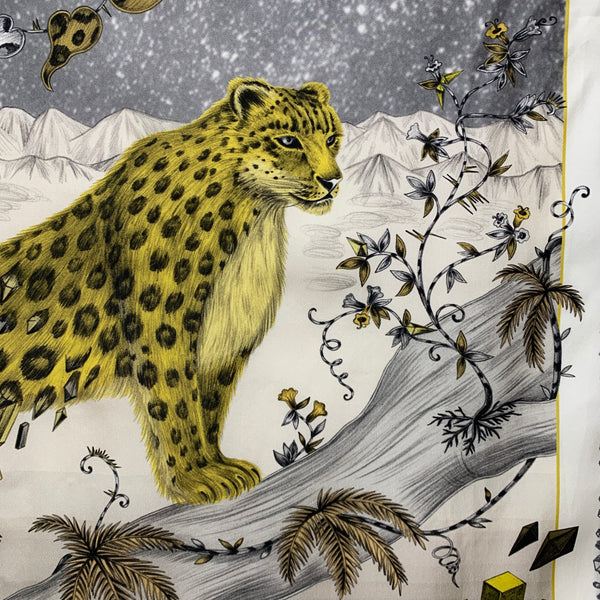 ES-1025 "HIMALAYA" - EMMA SHIPLEY FEAT. ATELIER SWAROVSKI DIGITAL PRINT SILK SCARF. MADE IN ITALY