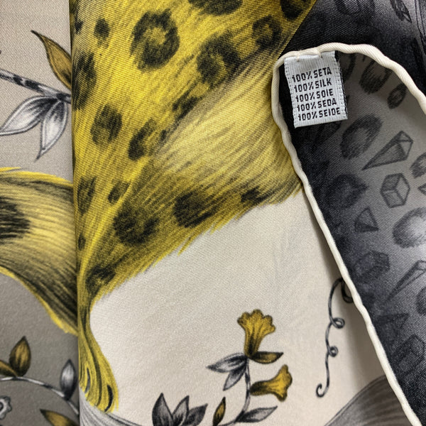 ES-1025 "HIMALAYA" - EMMA SHIPLEY FEAT. ATELIER SWAROVSKI DIGITAL PRINT SILK SCARF. MADE IN ITALY