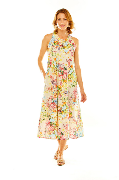 CP-7763W SPRING FLORAL PRINT COTTON LAWN. ITALY