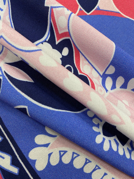 RV-7470W-A DIGITAL PUCCI PRINT VISCOSE CHALLIS. ITALY