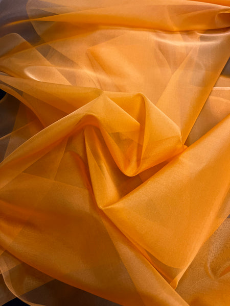 S-7733W SILK ORGANZA. A CUT OF 1-5/8 YARDS. FRANCE