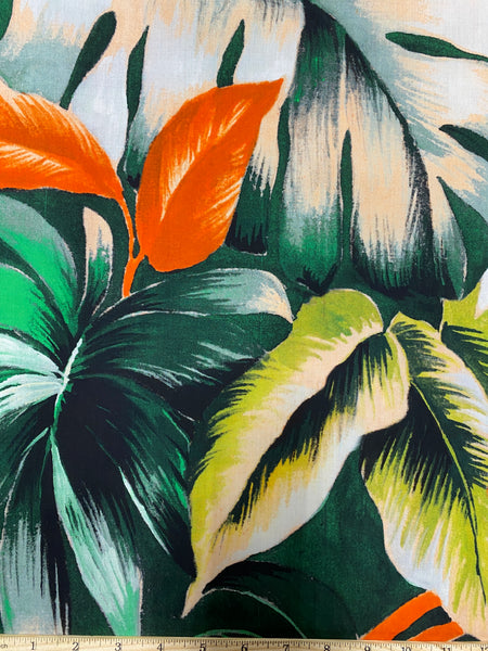 CP-7524W TROPICAL PRINT POPLIN COTTON. ITALY
