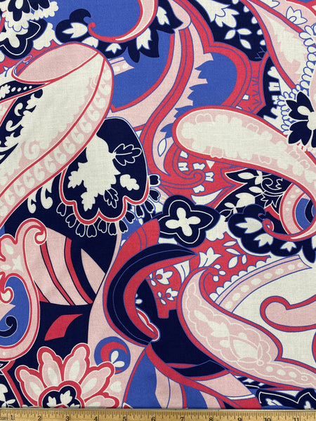 RV-7470W-A DIGITAL PUCCI PRINT VISCOSE CHALLIS. ITALY