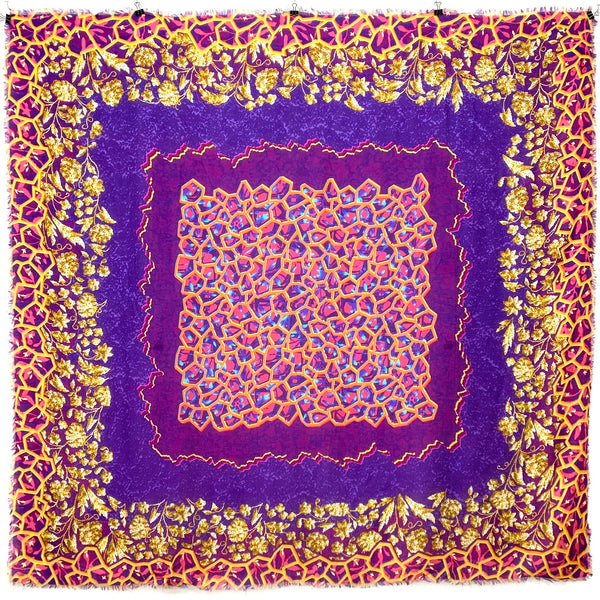 DS-2000 "KILIMANJARO" - PETER PILOTTO DIGITAL PRINT CASHMERE MODAL SCARF. MADE IN ITALY