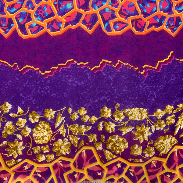 DS-2000 "KILIMANJARO" - PETER PILOTTO DIGITAL PRINT CASHMERE MODAL SCARF. MADE IN ITALY