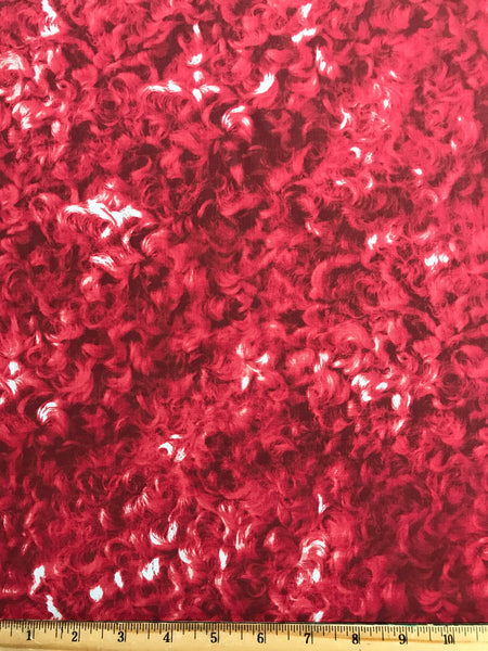 CP-7095W-B DIGITAL CURLY FUR PRINT COTTON SHIRTING. RATTI. ITALY - Elliott Berman Textiles