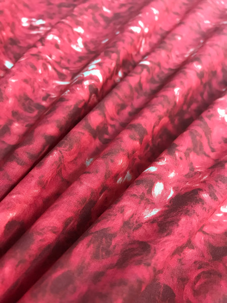 CP-7095W-B DIGITAL CURLY FUR PRINT COTTON SHIRTING. RATTI. ITALY - Elliott Berman Textiles