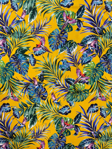 RV-7762W TROPICAL OMBRE PRINT VISCOSE CHALLIS. ITALY