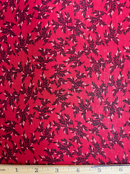 S-7643W DITSY FLORAL PRINT SILK VISCOSE CREPON. ITALY
